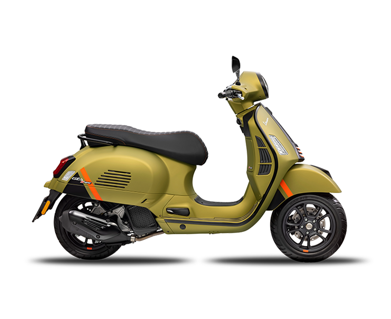 Olive Green Vespa