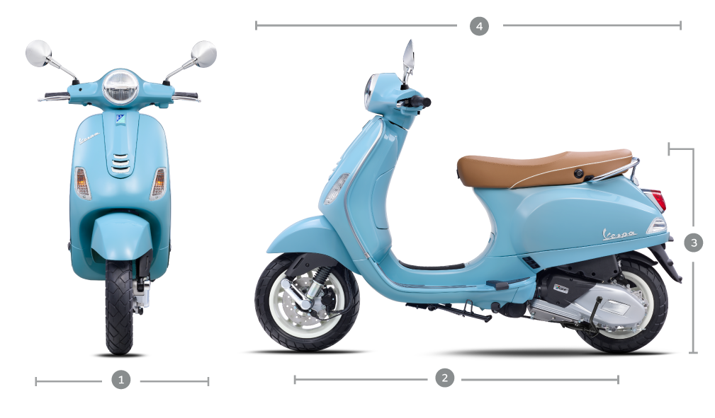 Model - LX 125 I-GET | Vespa Indonesia