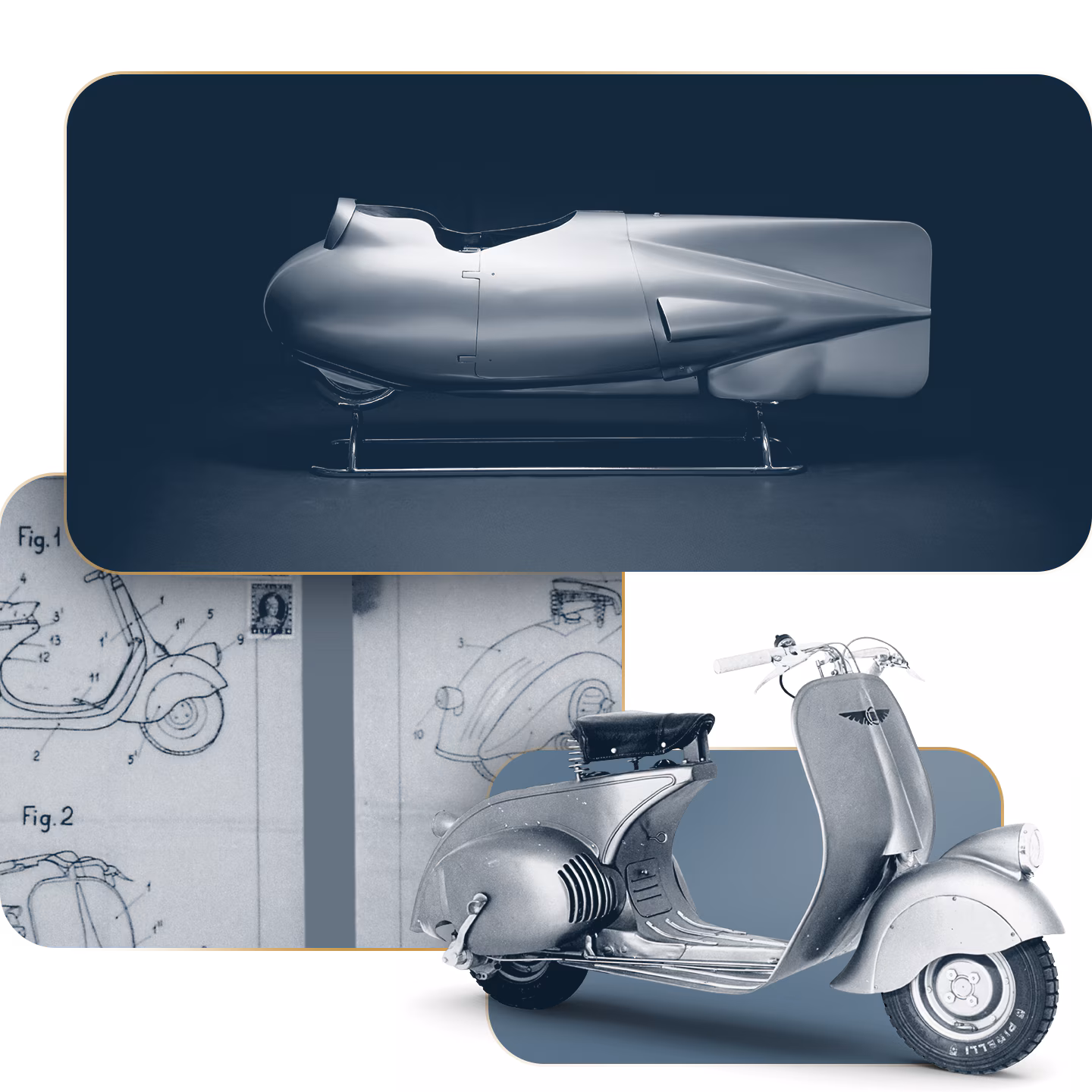 Disruptive evolution, the first of its kind