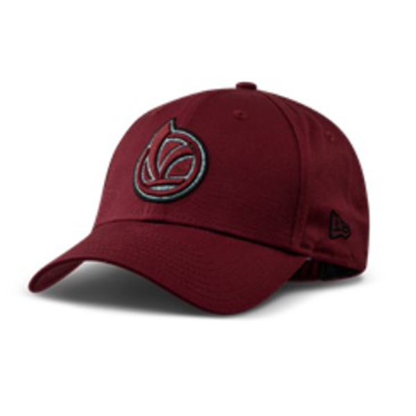 Vespa Dec Glitter Baseball Cap Burgundy