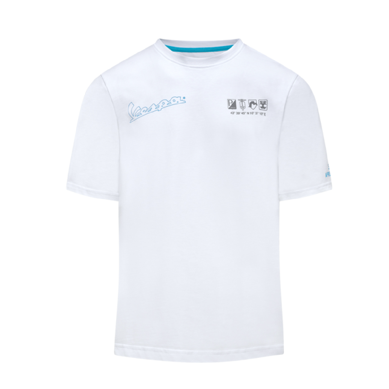 VESPA DEC TEE HOLY WHITE