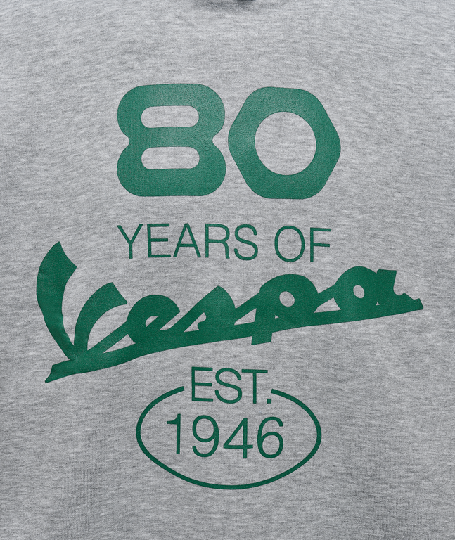 VESPA 80TH HOODIE MELANGE