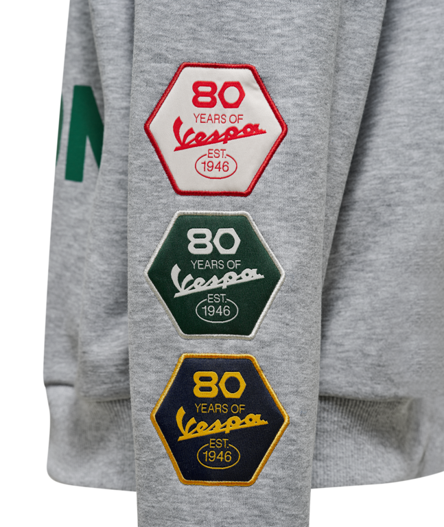 VESPA 80TH HOODIE MELANGE