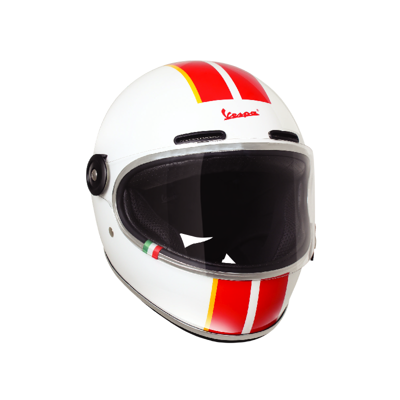 Vespa Racing Sixties Helmet White 