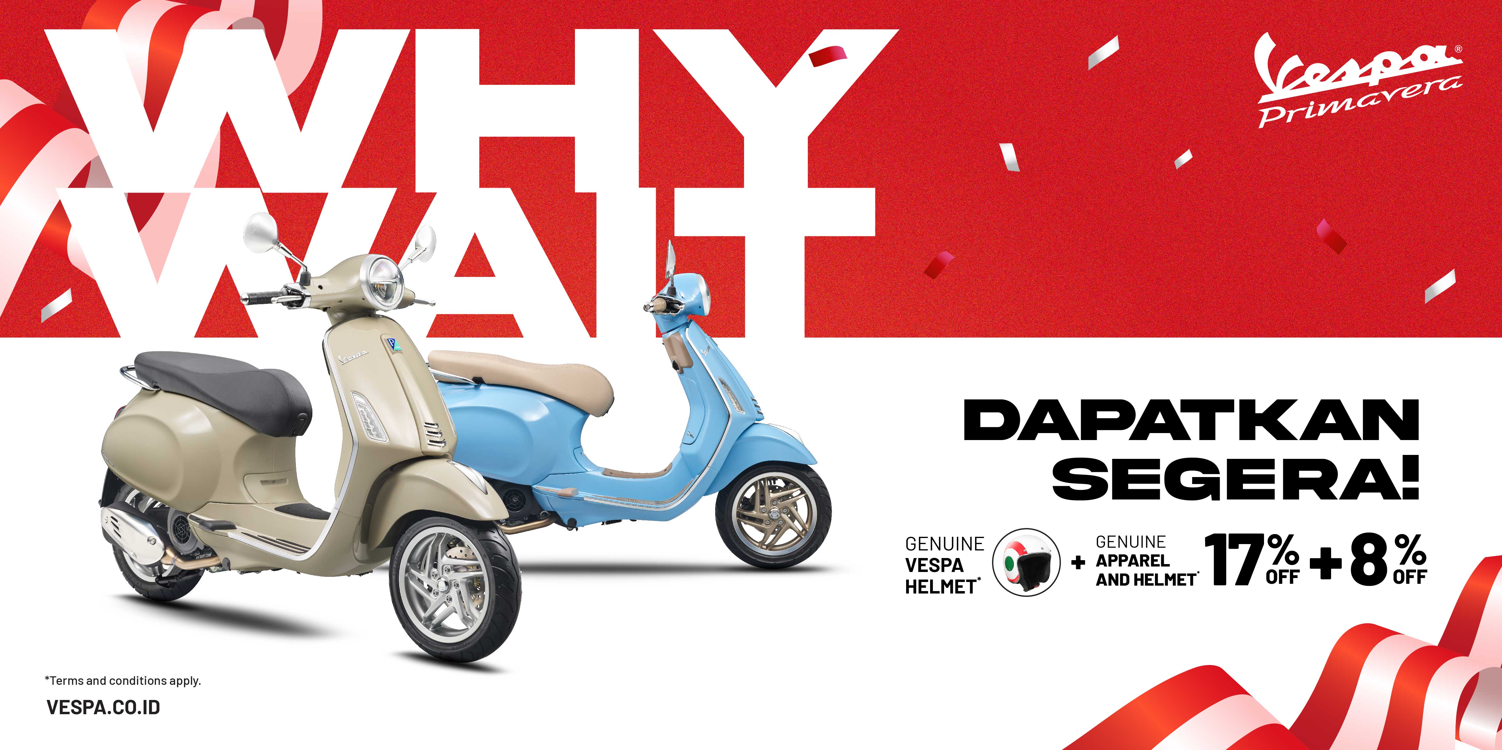 promo banner Vespa Primavera