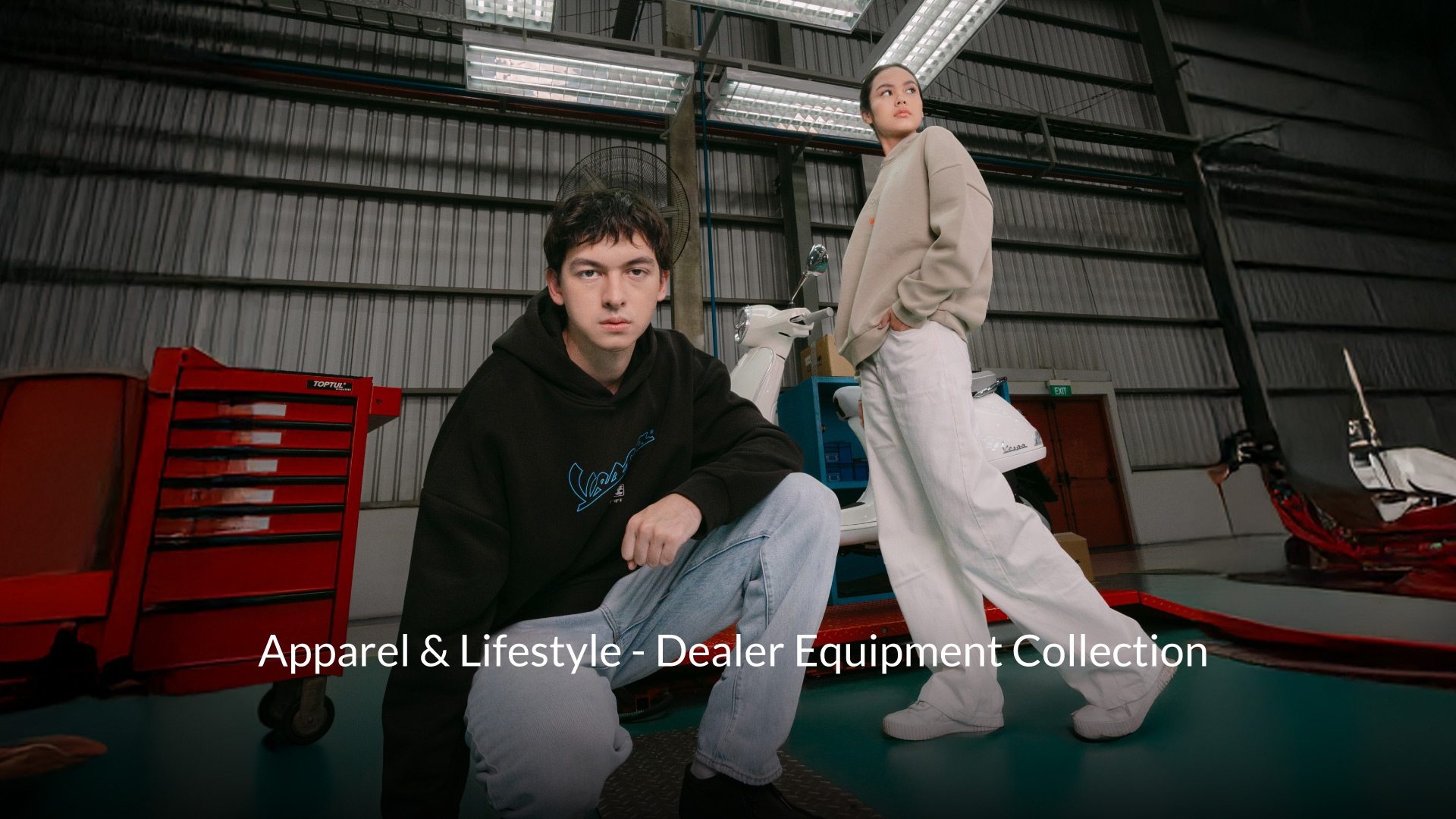 Vespa Dealer Equipment Collection